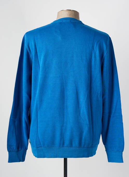 Sweat-shirt bleu SERGE BLANCO pour homme
