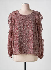 Blouse rouge MOLLY BRACKEN pour femme seconde vue