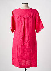 Robe courte rose LA FEE MARABOUTEE pour femme seconde vue