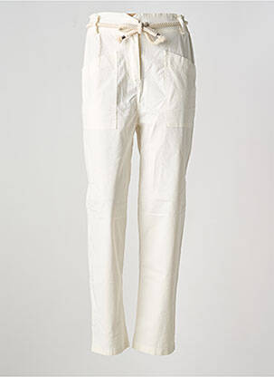 Pantalon slim taille élastique taille normale beige PAKO LITTO femme