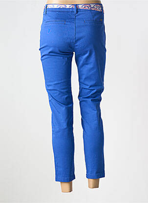 Pantalon 7/8 stretch taille normale bleu FREEMAN T.PORTER femme
