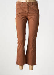 Pantalon 7/8 marron HAPPY pour homme seconde vue
