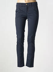 Pantalon chino bleu fonce HAPPY pour femme seconde vue