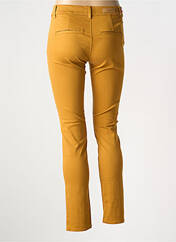 Pantalon chino jaune HAPPY pour femme seconde vue