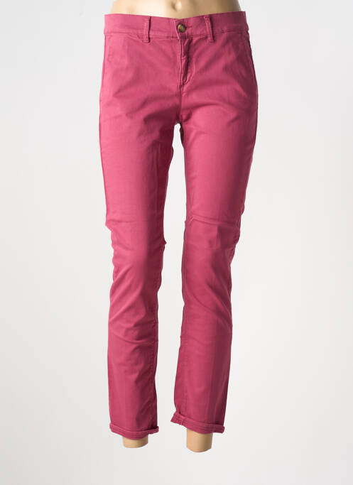 Pantalon chino violet HAPPY pour femme