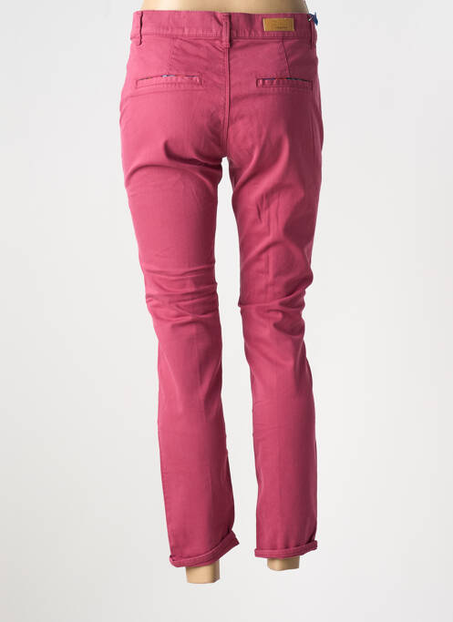 Pantalon chino violet HAPPY pour femme