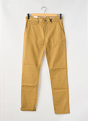 Pantalon chino stretch taille normale marron HERO SEVEN homme