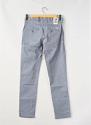 Pantalon chino stretch taille normale bleu HERO SEVEN homme