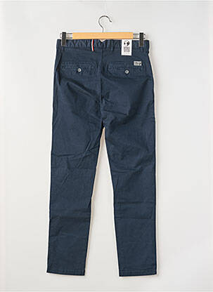 Pantalon chino stretch taille normale bleu fonce HERO SEVEN homme
