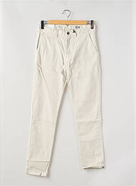 Pantalon chino stretch taille normale beige clair HERO SEVEN homme