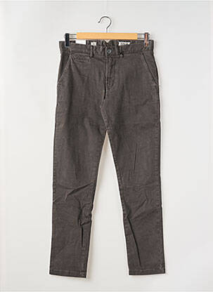 Pantalon chino stretch taille normale gris HERO SEVEN homme