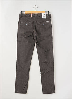 Pantalon chino stretch taille normale gris HERO SEVEN homme
