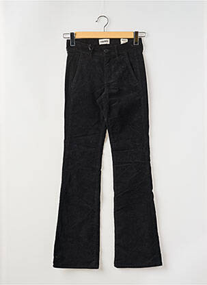 Pantalon flare stretch taille normale noir HAPPY femme
