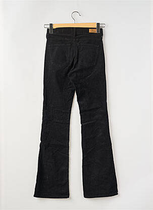 Pantalon flare stretch taille normale noir HAPPY femme