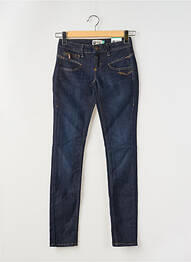 Jeans coupe slim taille basse taille basse bleu FREEMAN T.PORTER femme