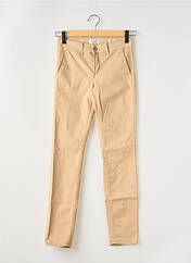 Pantalon chino beige HAPPY pour femme seconde vue