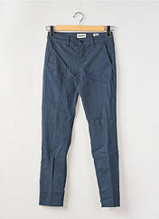 Pantalon chino bleu HAPPY pour femme seconde vue