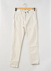 Pantalon chino beige clair HERO SEVEN pour homme seconde vue