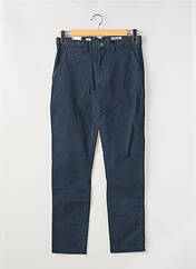 Pantalon chino bleu fonce HERO SEVEN pour homme seconde vue