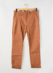 Pantalon chino marron fonce HERO SEVEN pour homme seconde vue
