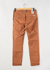 Pantalon chino marron fonce HERO SEVEN pour homme seconde vue