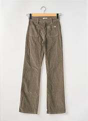 Pantalon droit marron PAKO LITTO pour femme seconde vue