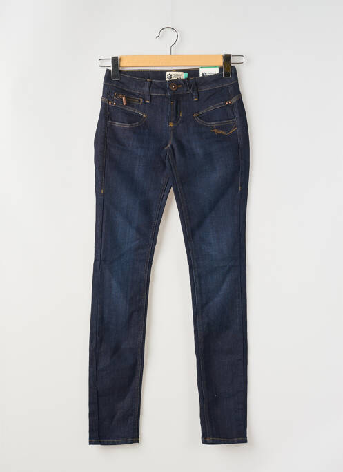 Jeans coupe slim bleu FREEMAN T.PORTER pour femme