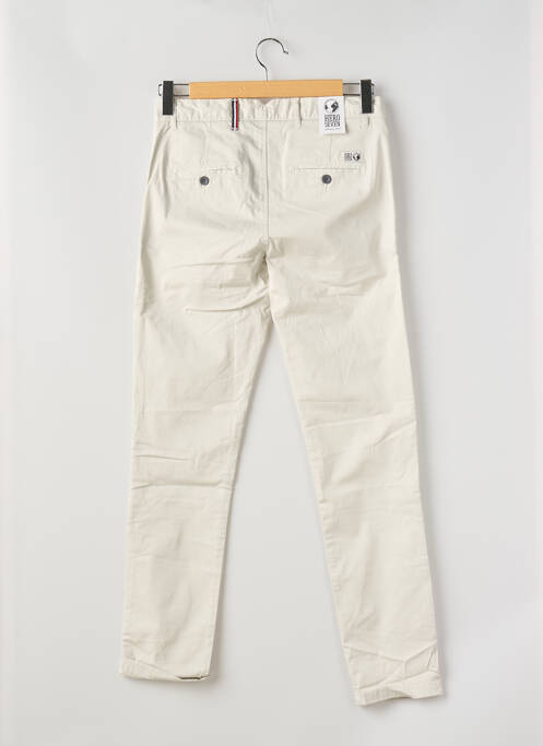 Pantalon chino beige clair HERO SEVEN pour homme