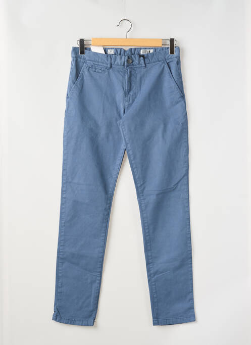 Pantalon chino bleu HERO SEVEN pour homme
