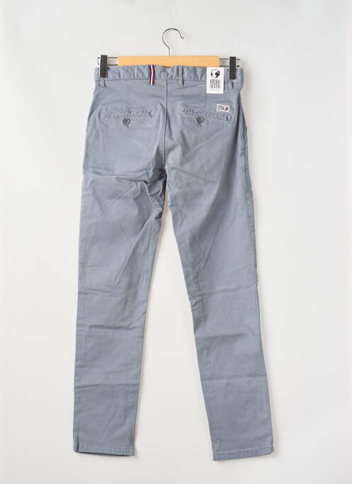 Pantalon chino bleu HERO SEVEN homme