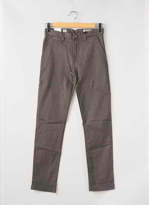 Pantalon chino gris HERO SEVEN pour homme