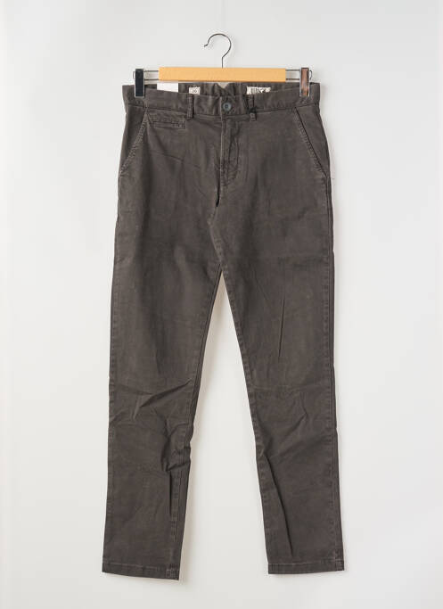 Pantalon chino gris HERO SEVEN pour homme