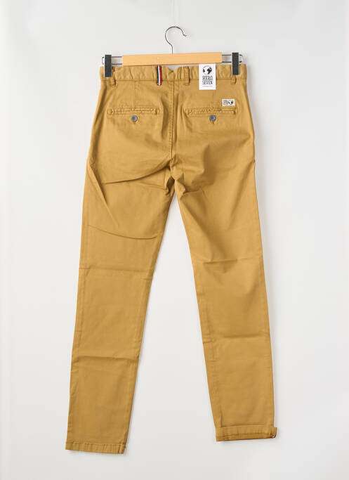 Pantalon chino marron HERO SEVEN pour homme