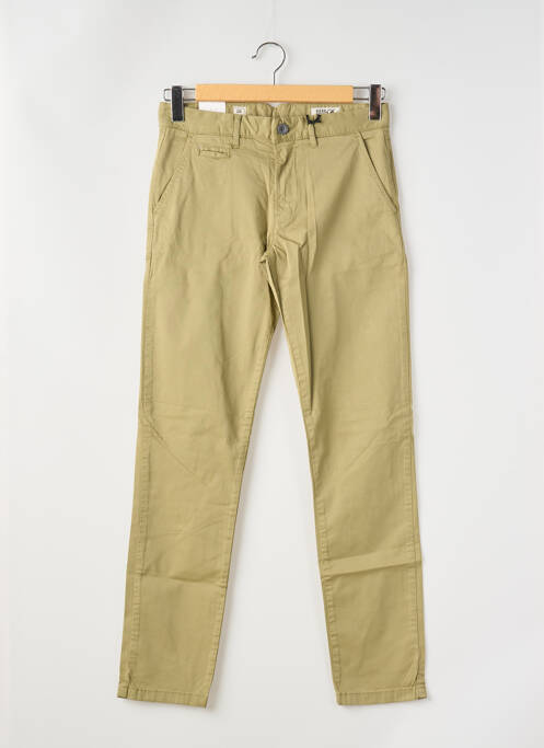 Pantalon chino vert HERO SEVEN pour homme