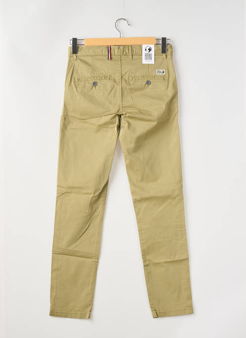 Pantalon chino vert HERO SEVEN pour homme