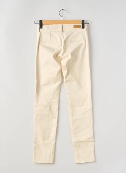 Pantalon slim beige HAPPY pour femme