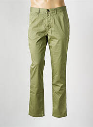 Pantalon chino tissage popeline taille normale vert HERO SEVEN homme