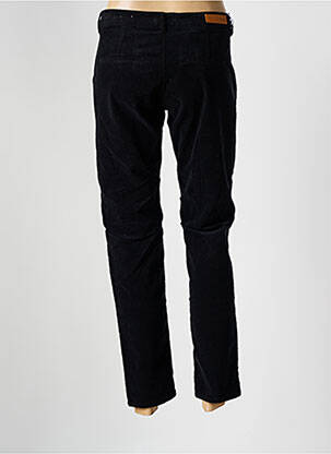 Pantalon 7/8 stretch taille normale noir HAPPY femme