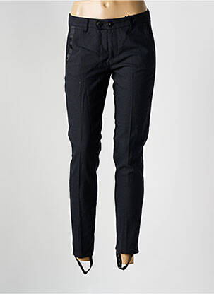 Pantalon chino taille basse taille basse noir FREEMAN T.PORTER femme