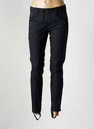 Pantalon chino taille basse taille basse noir FREEMAN T.PORTER femme