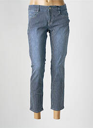 Jeans coupe slim taille basse taille basse bleu FREEMAN T.PORTER femme