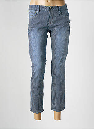 Jeans coupe slim taille basse taille basse bleu FREEMAN T.PORTER femme