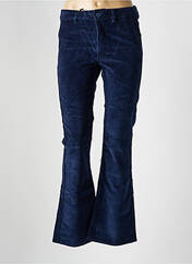 Pantalon flare bleu HAPPY pour femme seconde vue