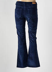 Pantalon flare bleu HAPPY pour femme seconde vue