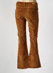 Pantalon flare marron HAPPY pour femme seconde vue