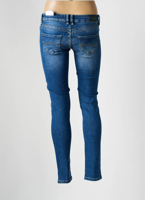 Jeans skinny stretch taille basse bleu FREEMAN T.PORTER femme