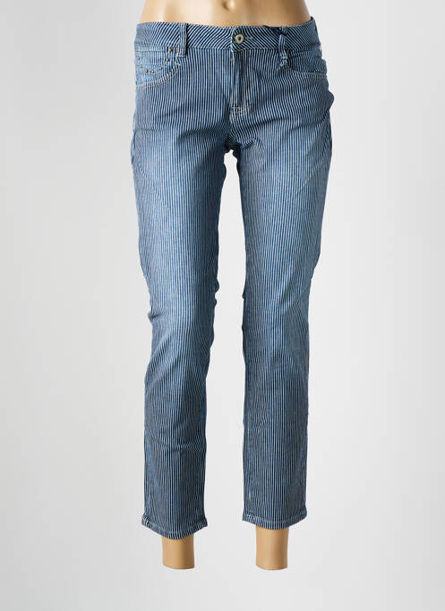 Jeans coupe slim bleu FREEMAN T.PORTER pour femme