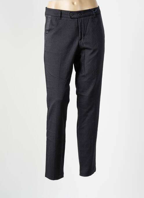Pantalon chino noir FREEMAN T.PORTER pour femme