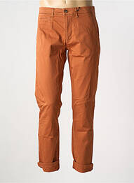 Pantalon chino poches marron HERO SEVEN homme