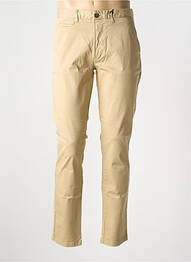 Pantalon chino poches beige HERO SEVEN homme